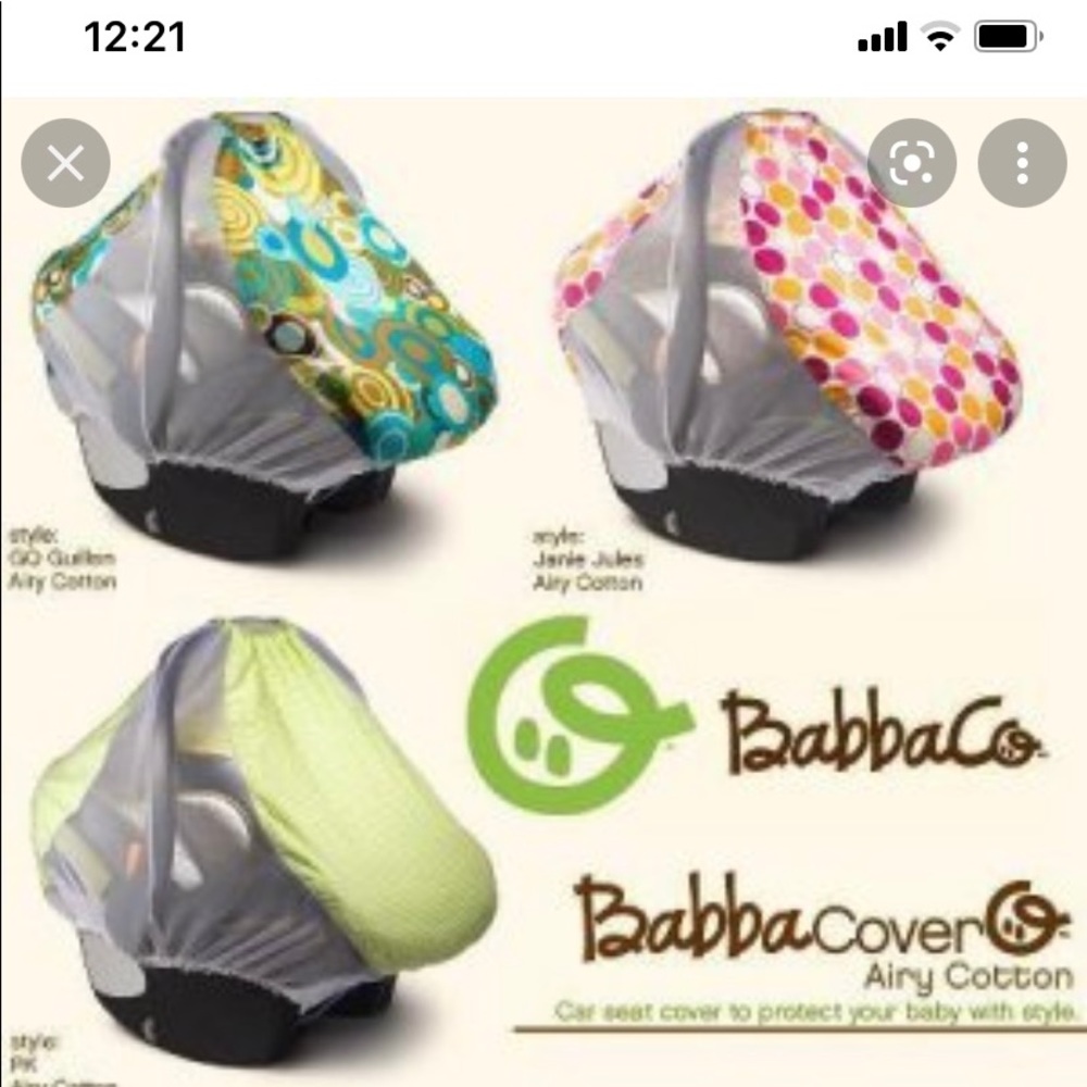 Babbacover car seat cover